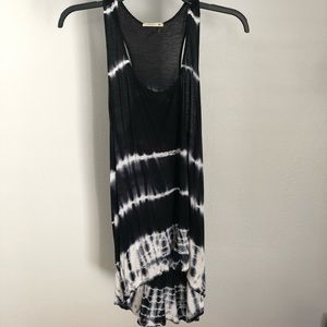 Black Tie Dye Tank